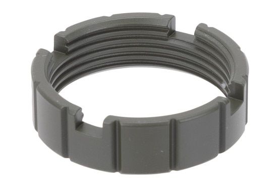 OD Green AR-15 castle nut.